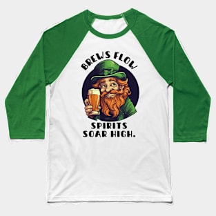 Cheers to St. Patrick's, green and glorious! Baseball T-Shirt